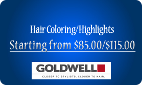 Hair Coloring/Highlights from $70.00/$85.00